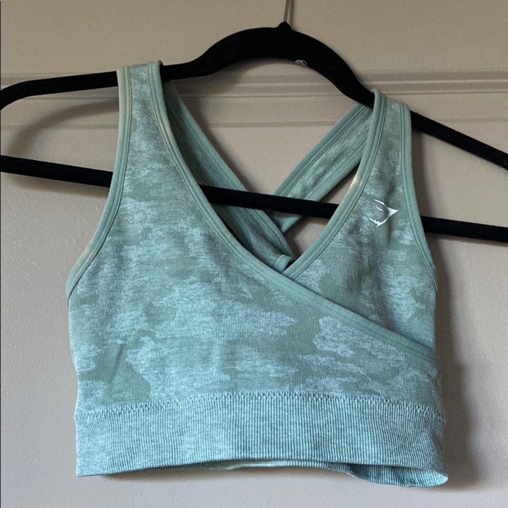 Gymshark Camo sports bra